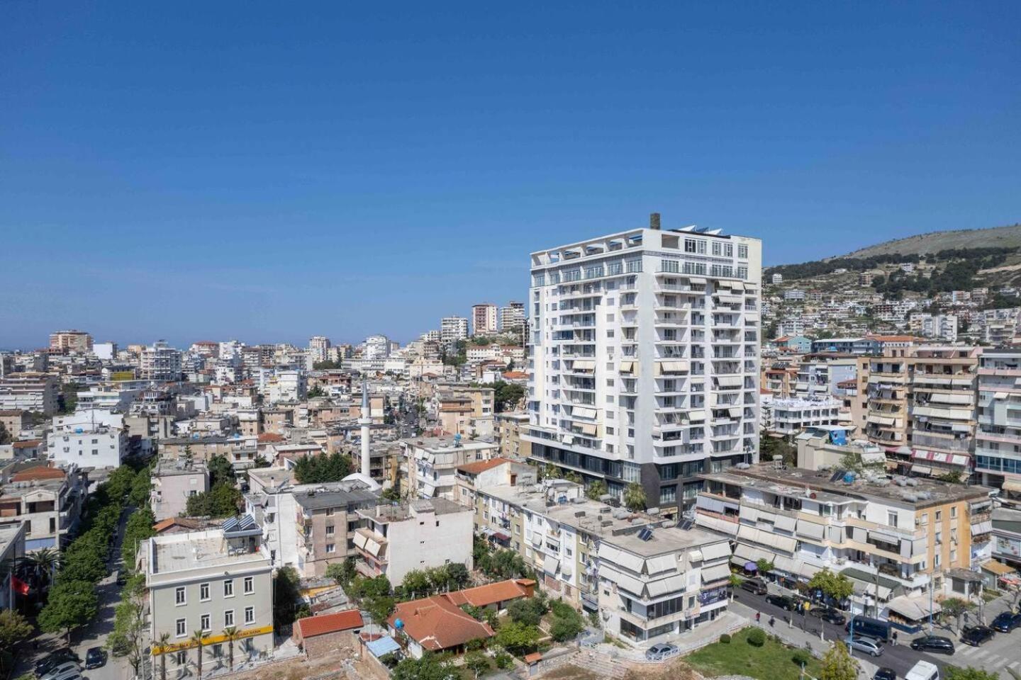 Elisabeth Apartments 3 Sarande Bagian luar foto