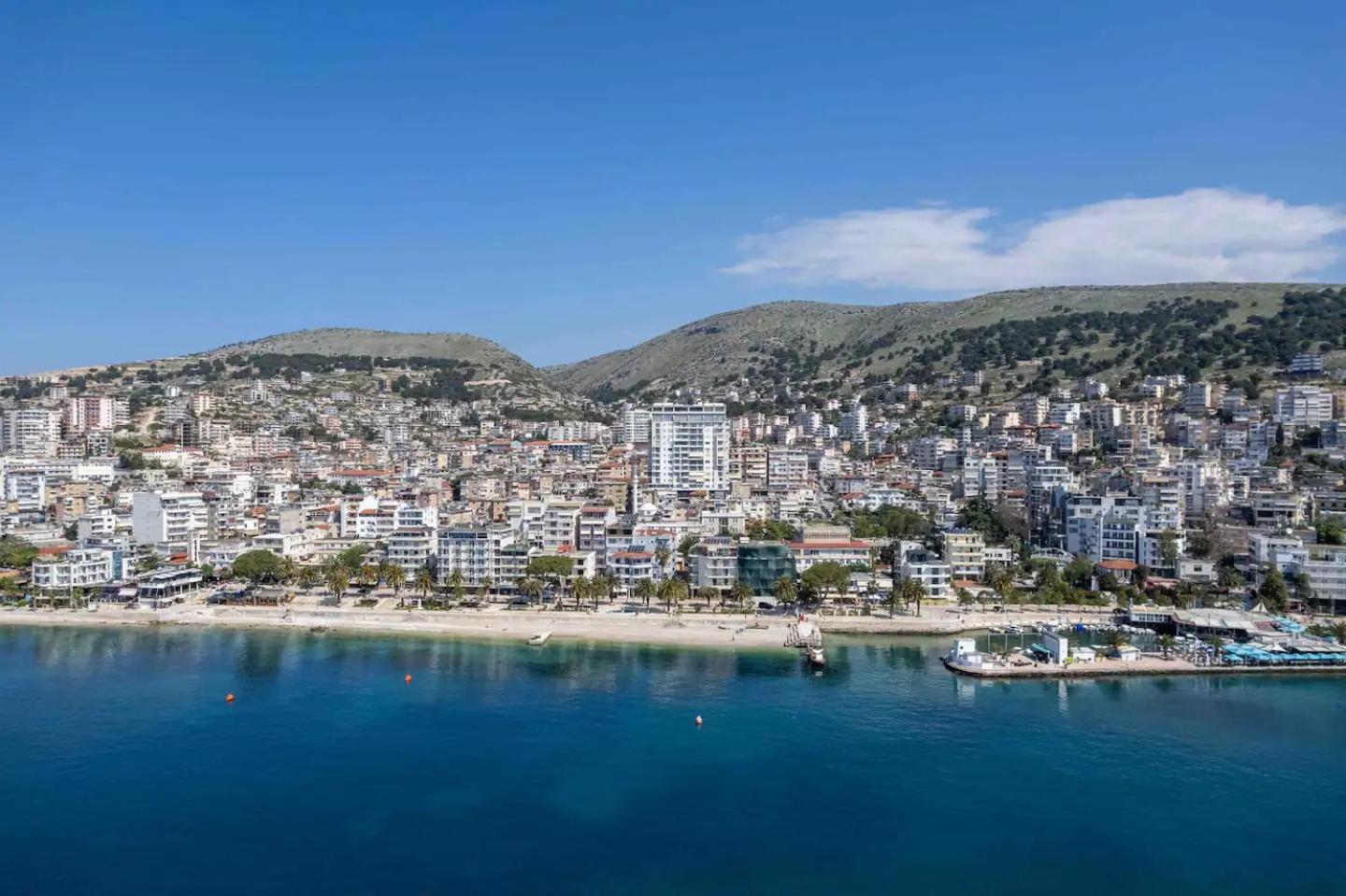 Elisabeth Apartments 3 Sarande Bagian luar foto